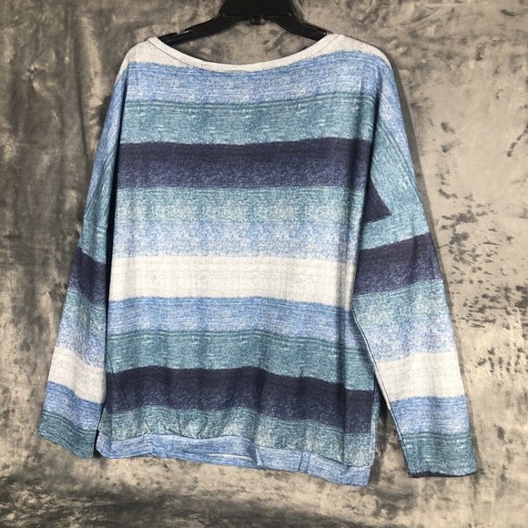 Yoins Woman's Pullover Your Inspiration Shirt Blue Blouse Size Adult XX Large - Picture 8 of 10